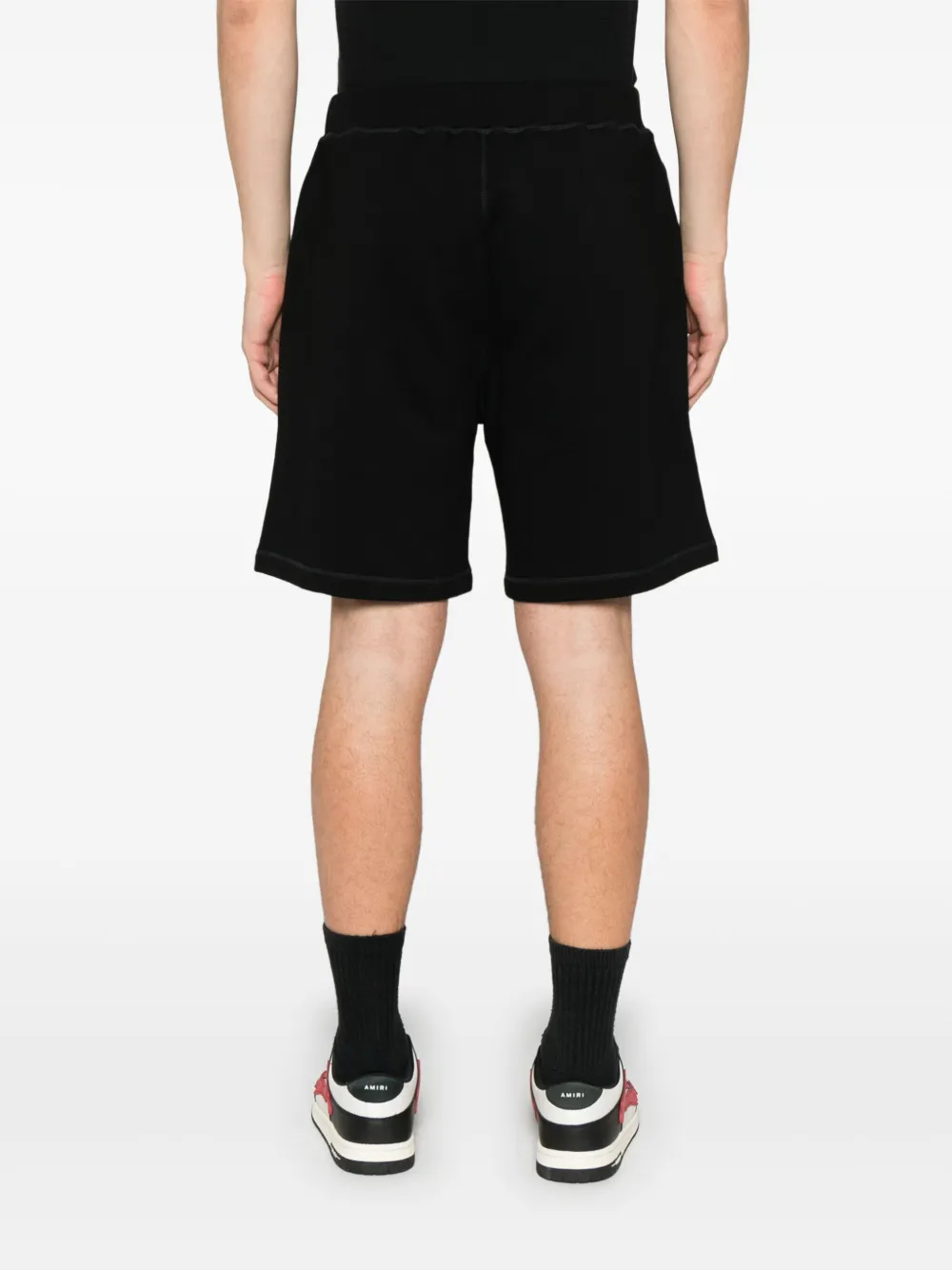 DSQUARED2 Trainingsshorts met logoprint Zwart