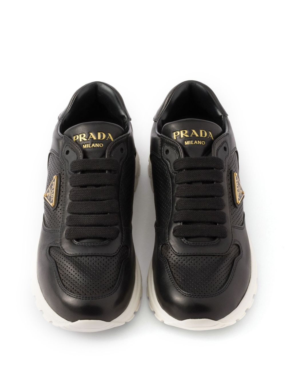 Prada Prax 2.0 sneakers Zwart