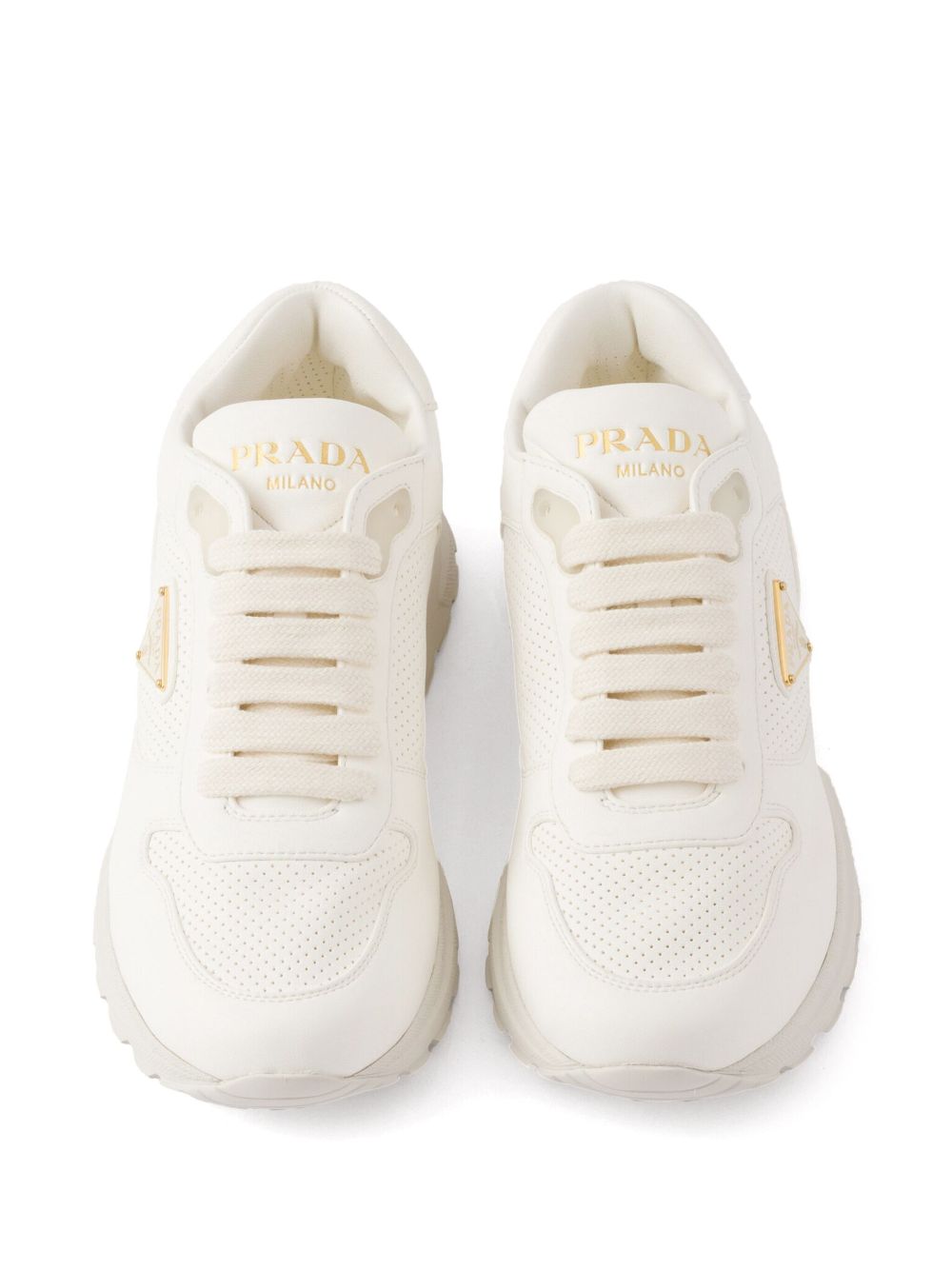 Prada PRAX 2.0 sneakers Wit