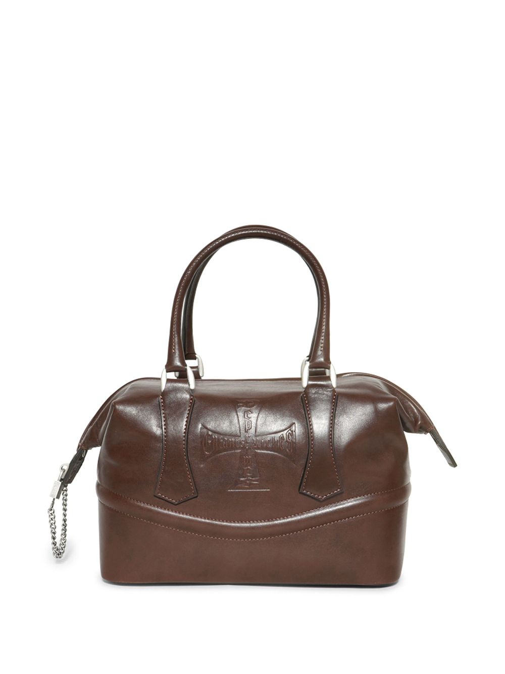 Enfants Riches Déprimés logo-debossed holdall - Brown