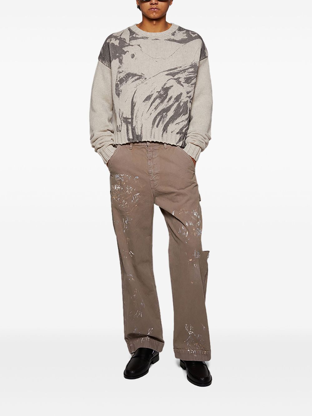 Enfants Riches Déprimés Past in Vain sweater - Beige