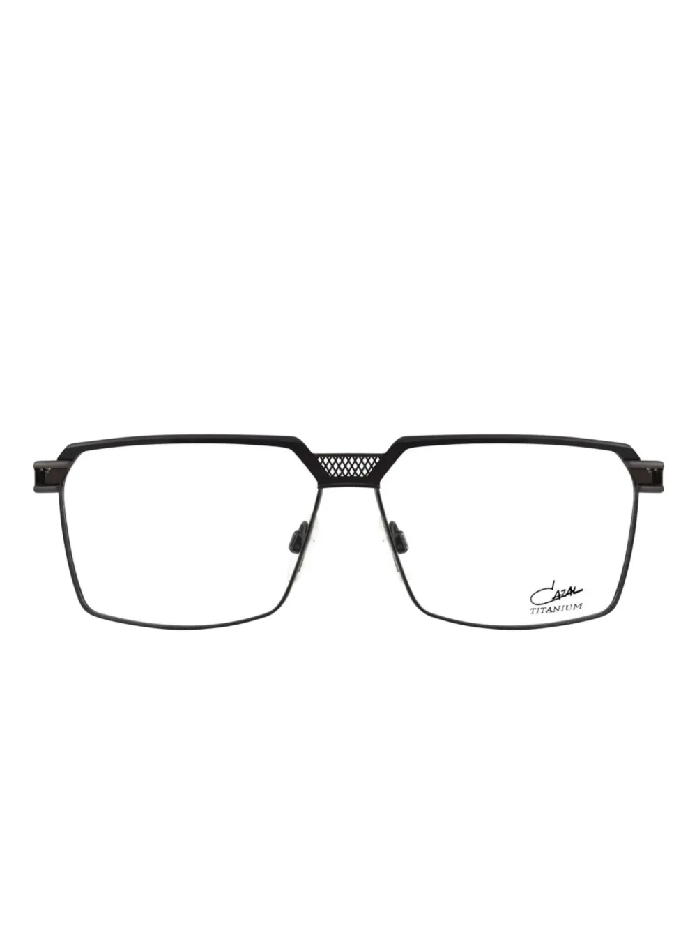 Cazal lentes con armazón rectangular | negro | Image 1