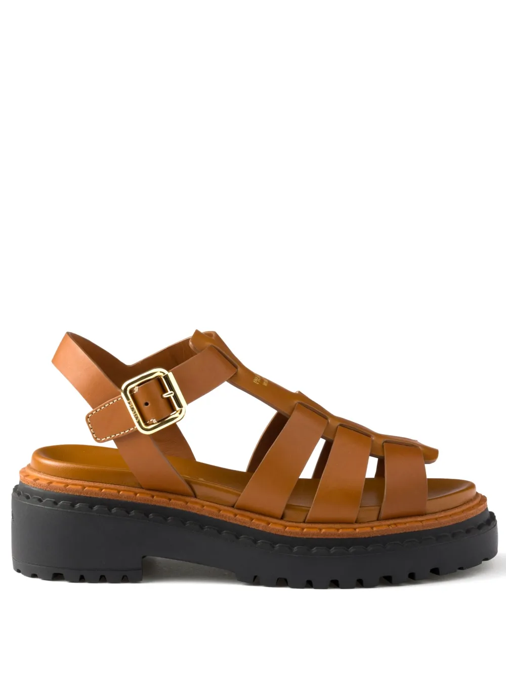 Prada Fisherman's sandalen Bruin