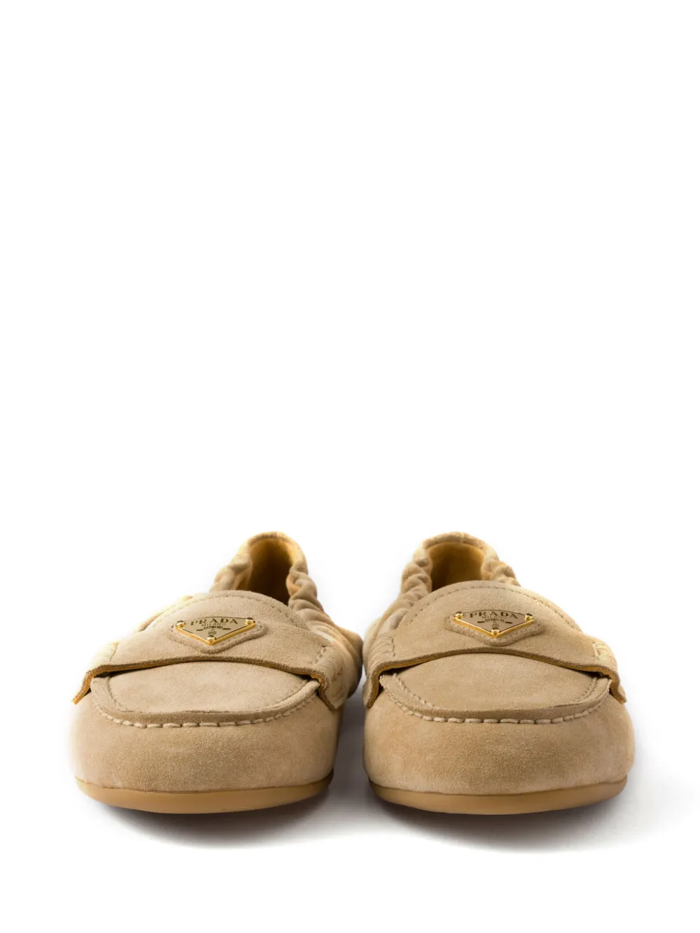 Prada suede loafers Brown