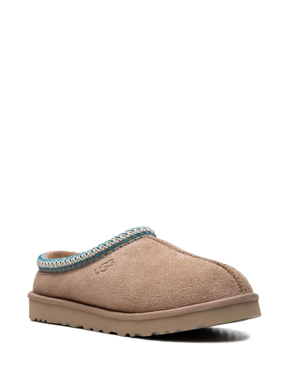 Ugg Tasman "driftwood White Pepper" Slippers In Brown