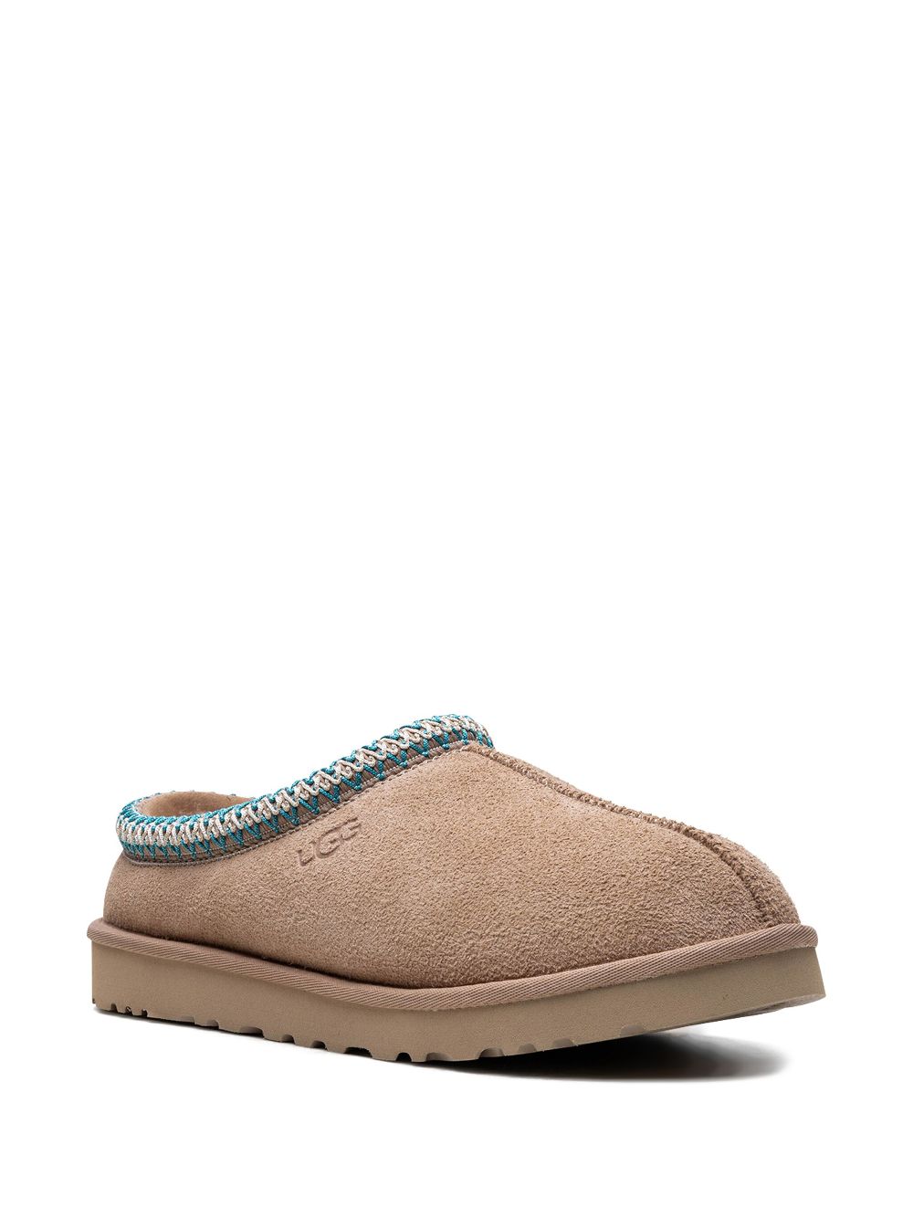 UGG Tasman Driftwood White Pepper slippers - Bruin