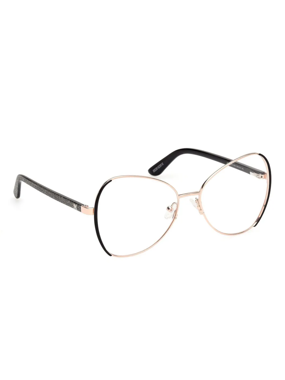 GUESS EYEWEAR Bril met vlinder montuur Goud