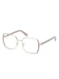 GUESS EYEWEAR square-frame glasses - Pink