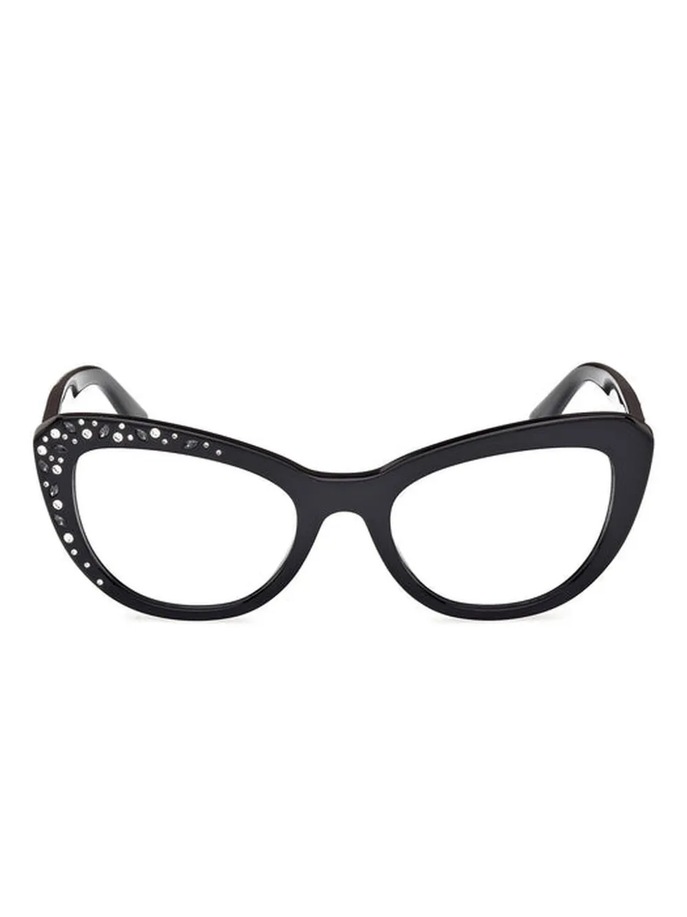 Guess Eyewear Geometric-frame Glasses In Black