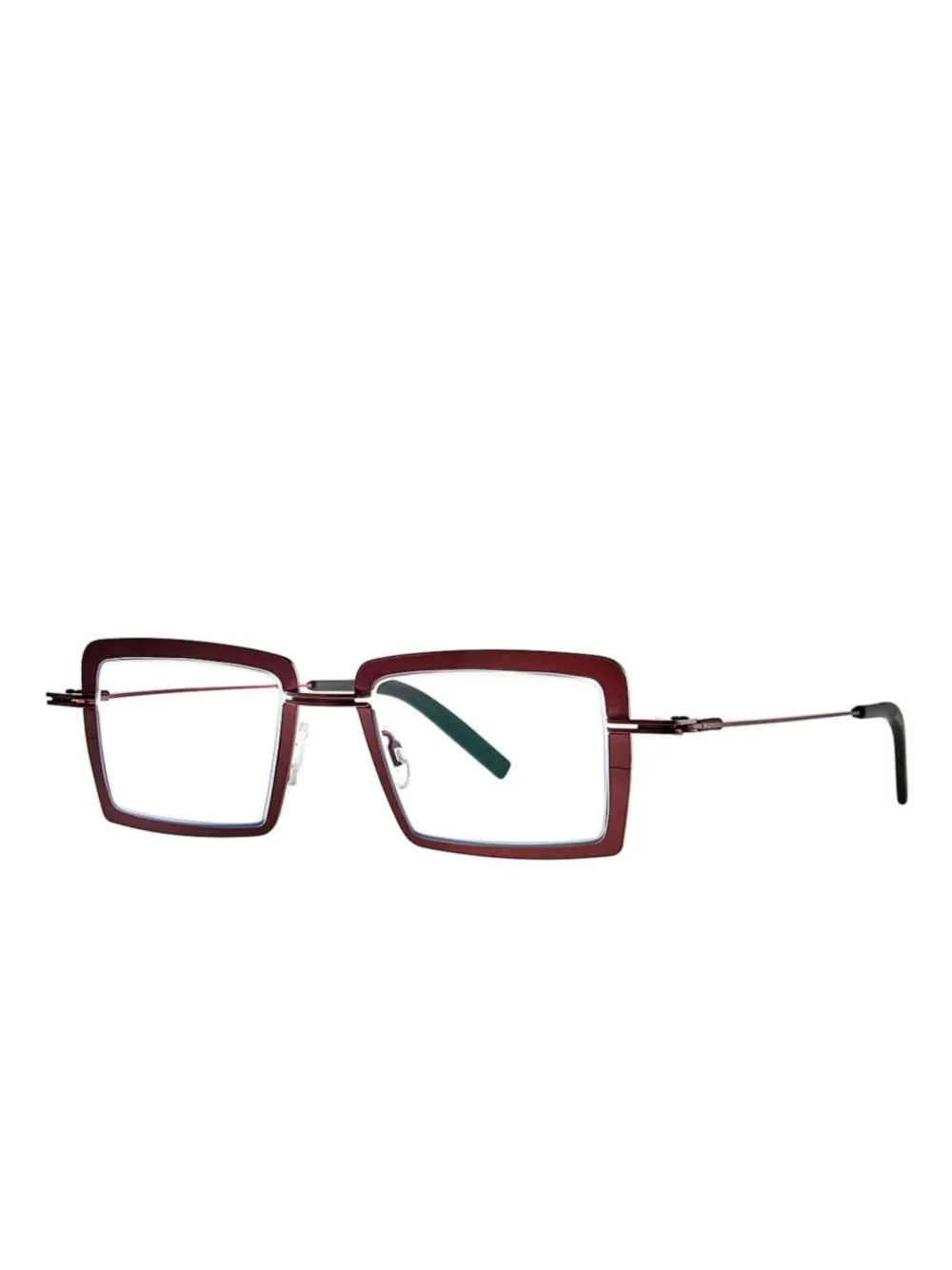 Theo Eyewear square-frame glasses - Rood