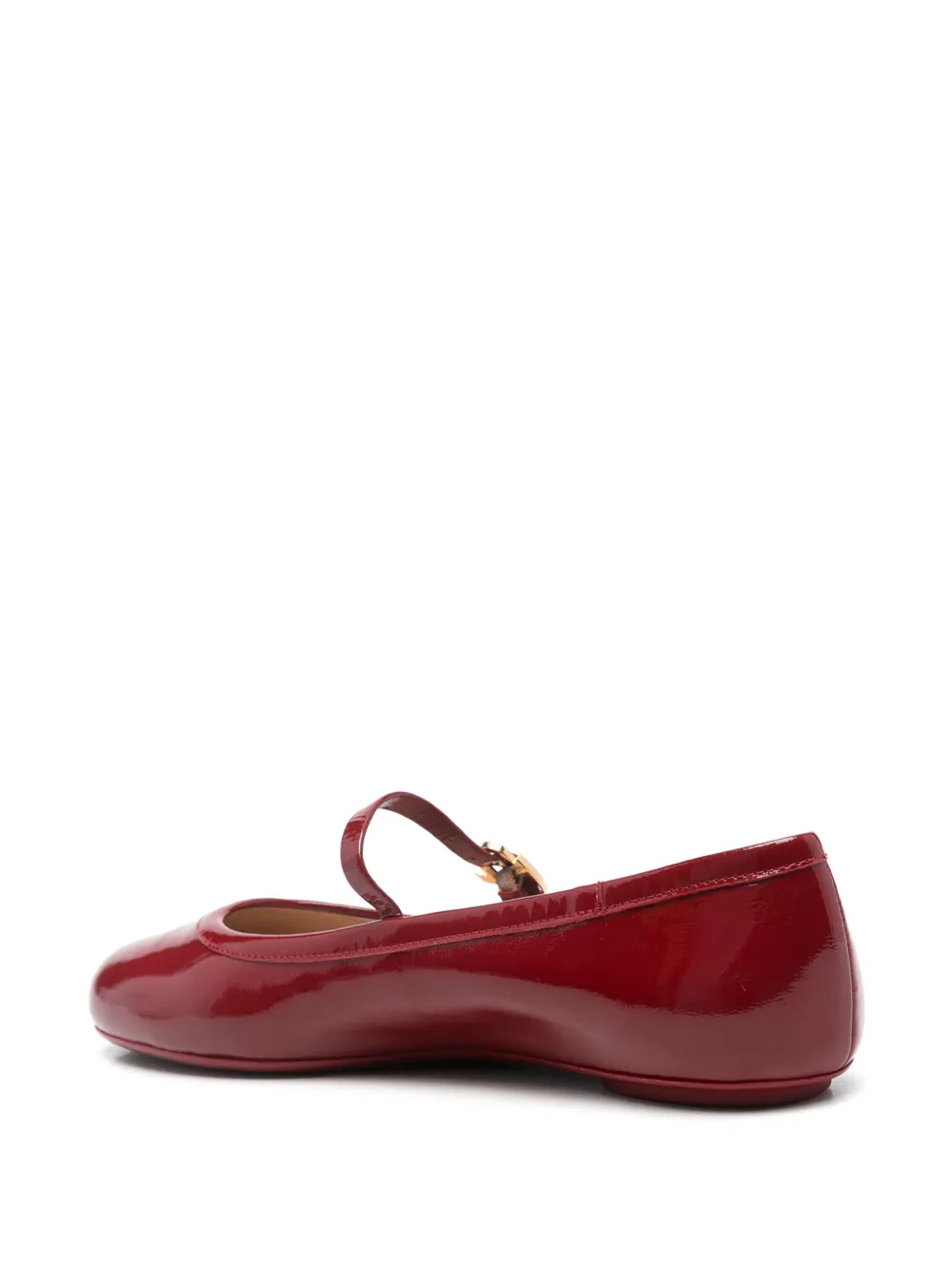 Gianvito Rossi Carla ballet flat Red