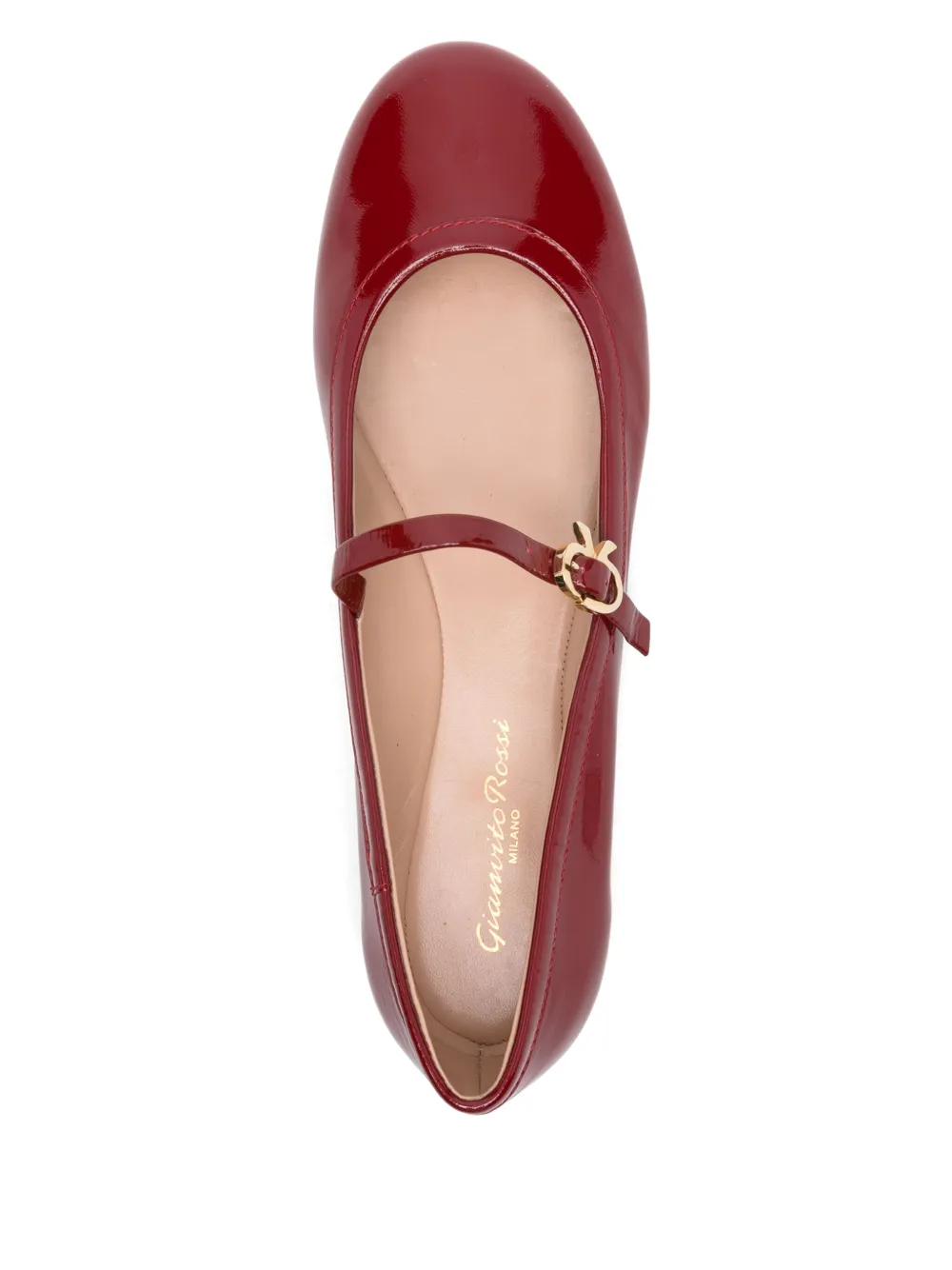 Gianvito Rossi Carla ballet flat Red