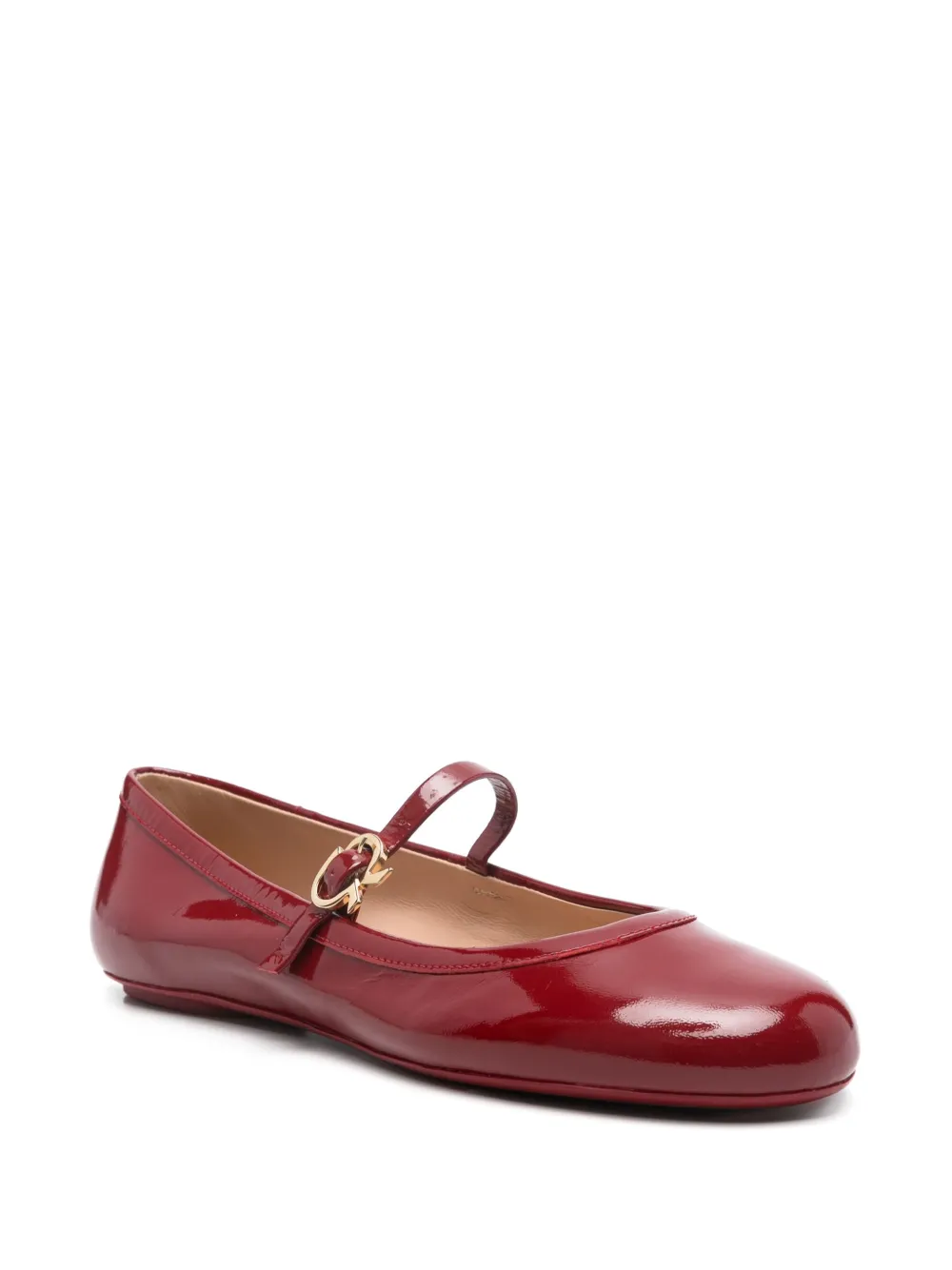 Gianvito Rossi Carla ballet flat Red