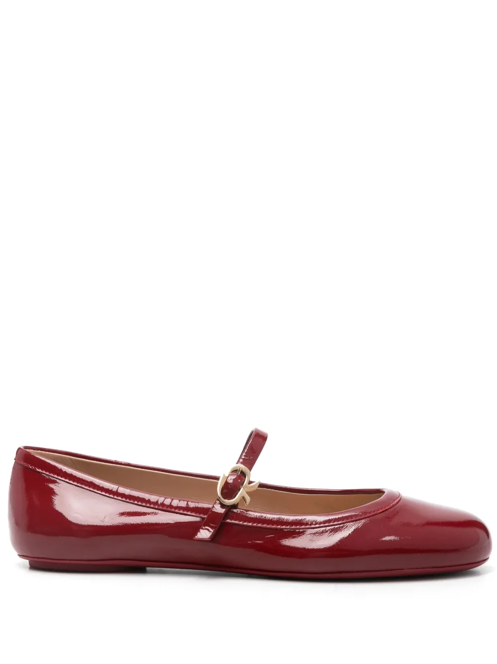 Gianvito Rossi Carla ballet flat Red