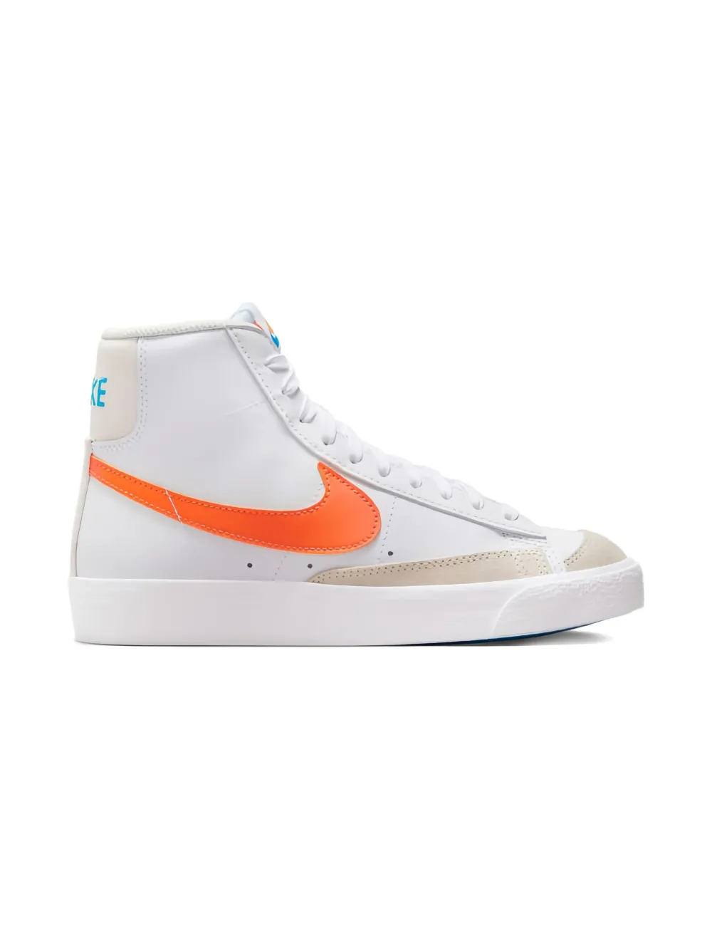 Nike Kids Blazer Mid 77 "White Total Orange" sneakers