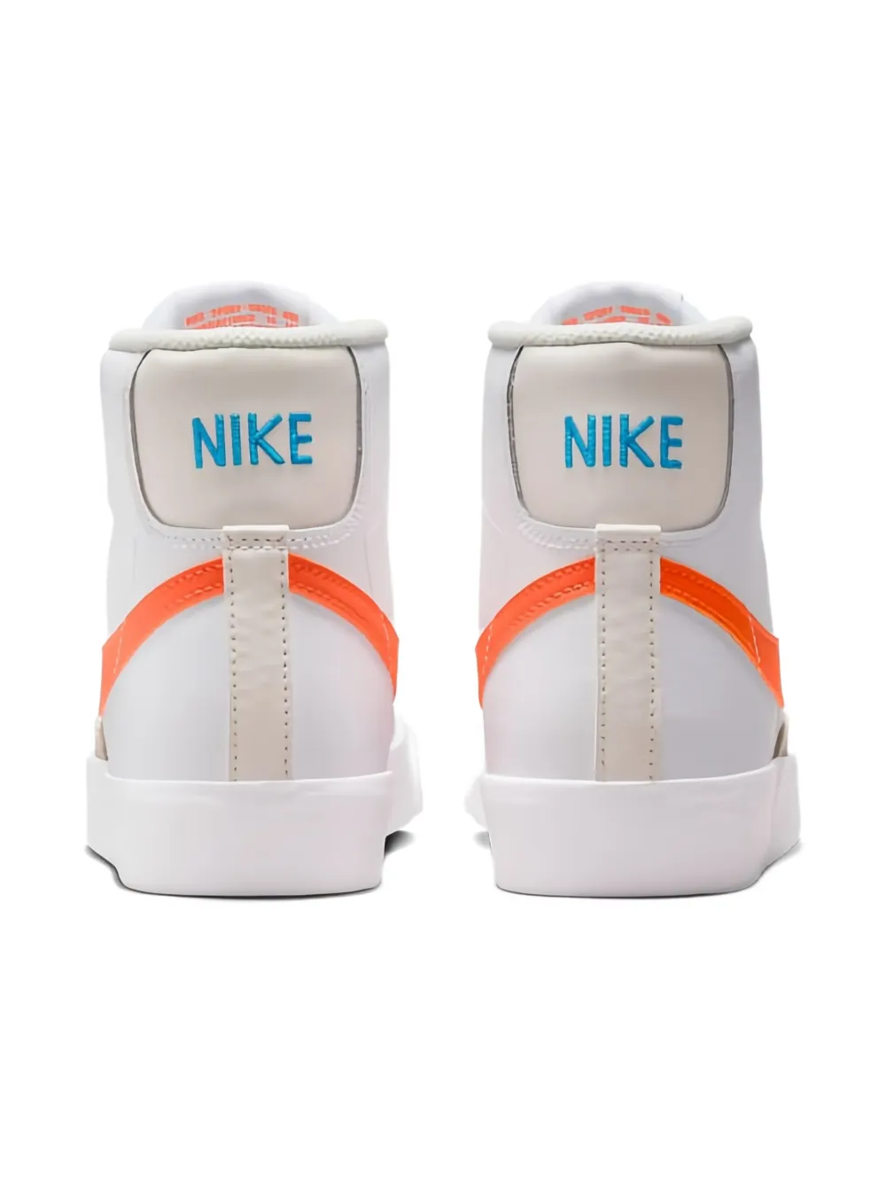 Nike Kids Blazer Mid 77 "White Total Orange" sneakers