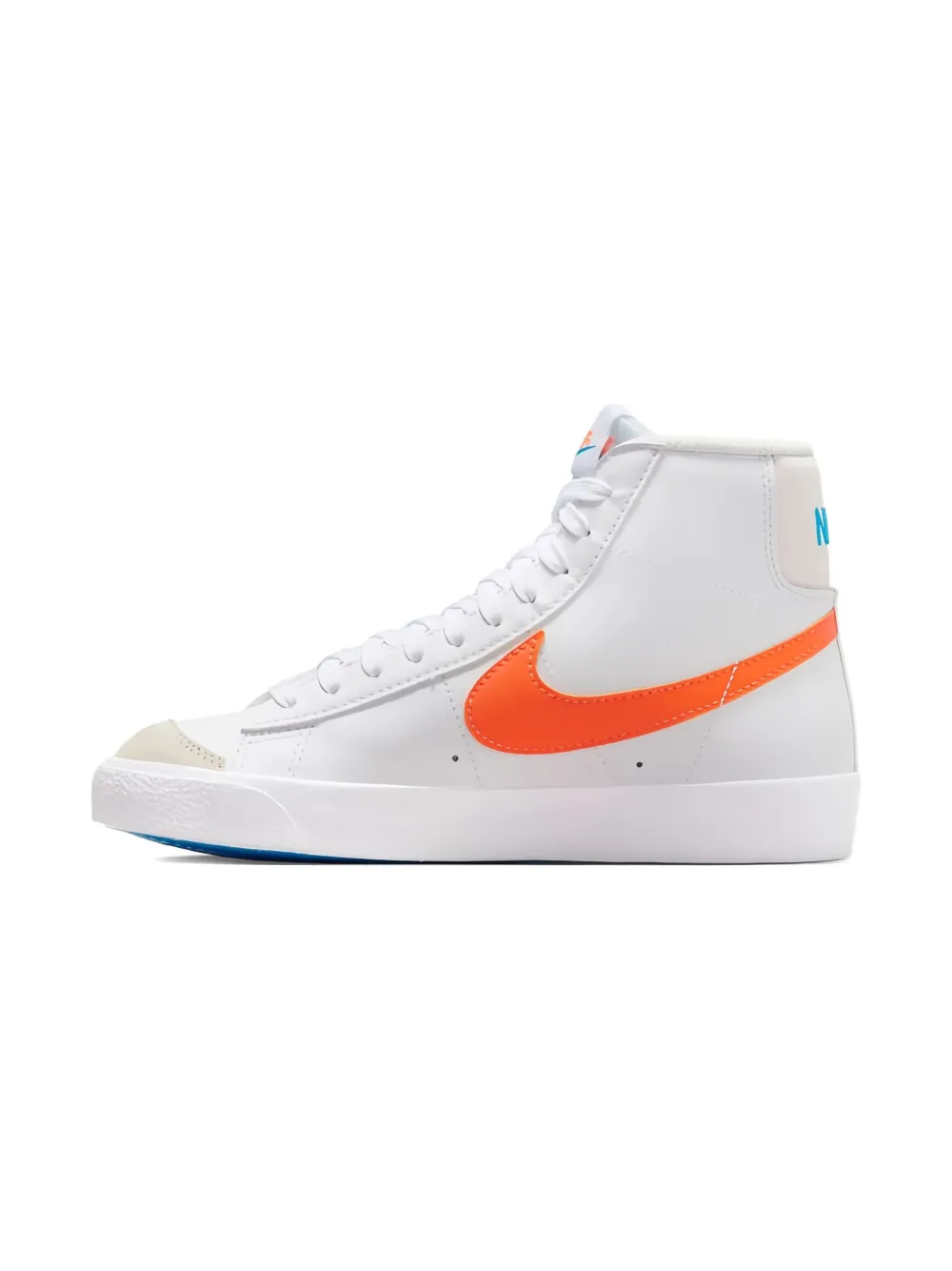 Nike Kids Blazer Mid 77 "White Total Orange" sneakers