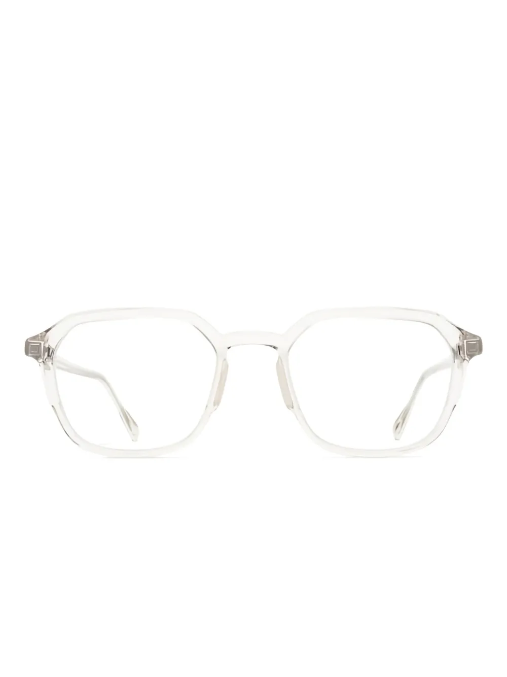 Mykita geometric-frame glasses - ホワイト Mykita geometric-frame glasses - ホワイト