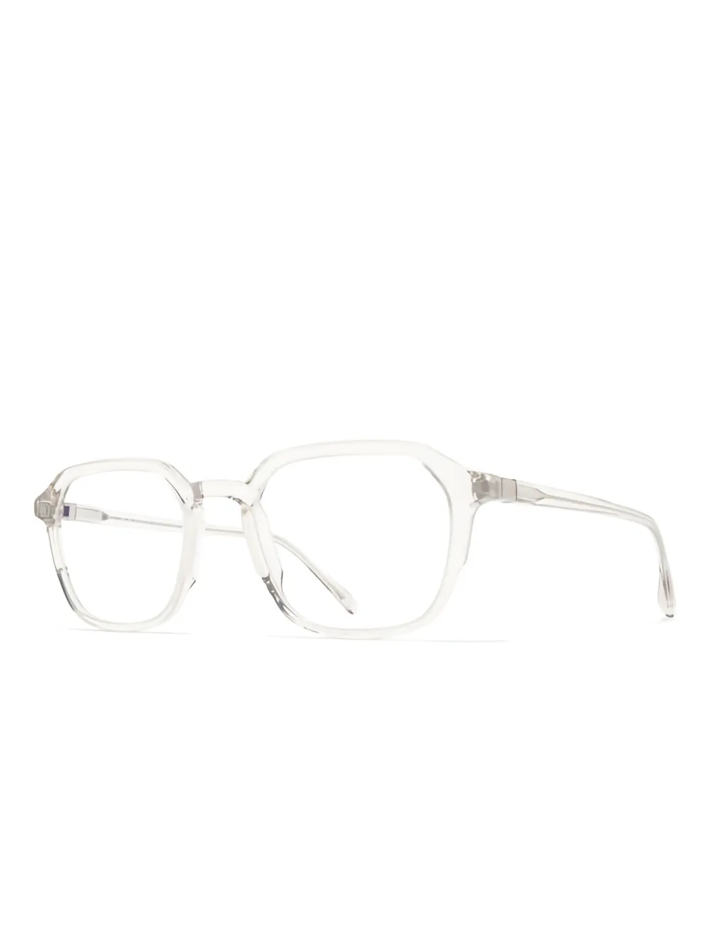 Mykita Bril met geometrisch montuur Wit