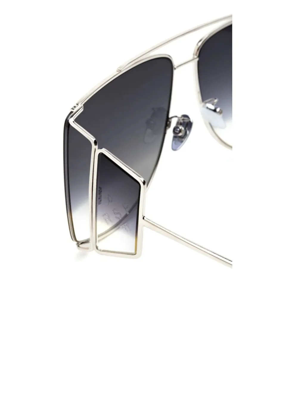 Retrosuperfuture Autore 2Tone zonnebril Zilver