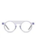 VAVA Eyewear round-frame glasses - White