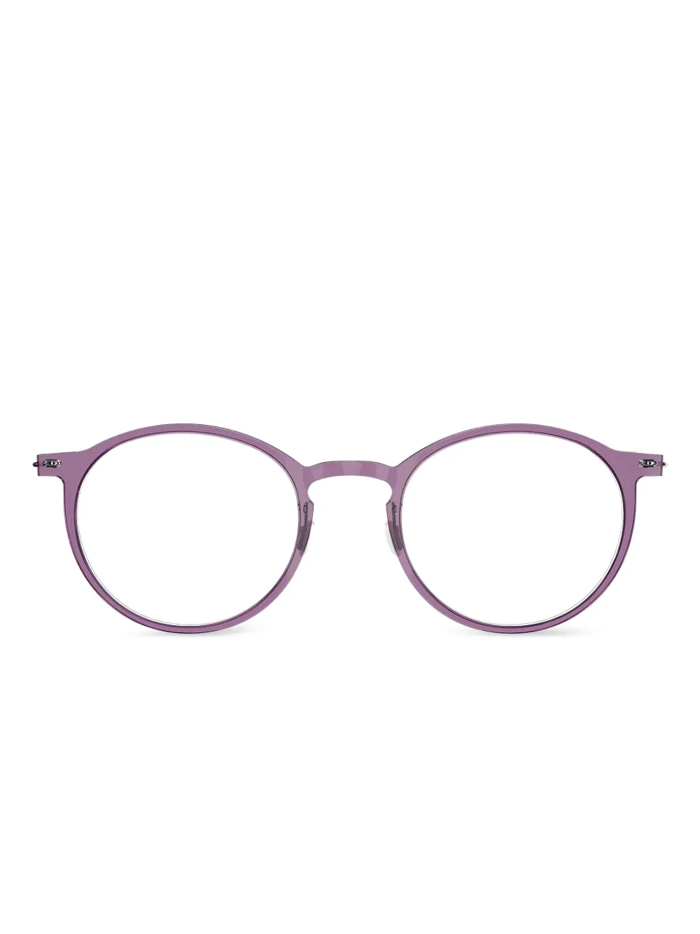 Lindberg round-frame glasses | Purple | Image 1
