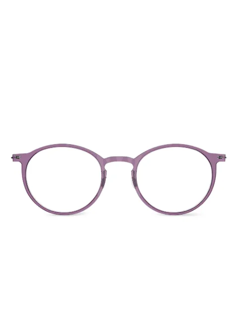 Lindberg round-frame glasses
