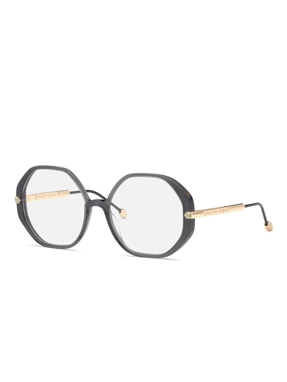 Philipp Plein oversize-frame glasses - Goud