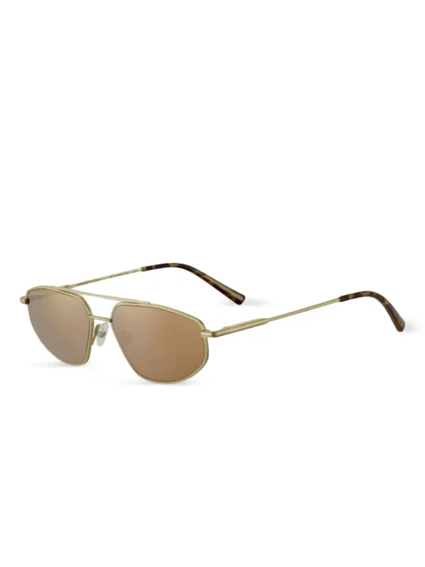 Serengeti Eyewear Marlon サングラス | ゴールドトーン | FARFETCH JP
