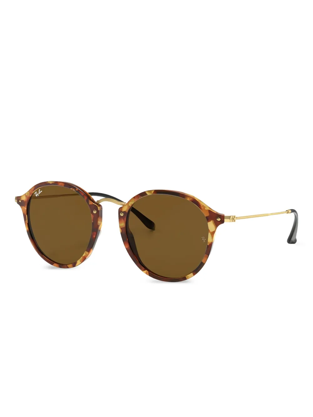 Ray-Ban round-frame sunglasses | Brown | Image 1