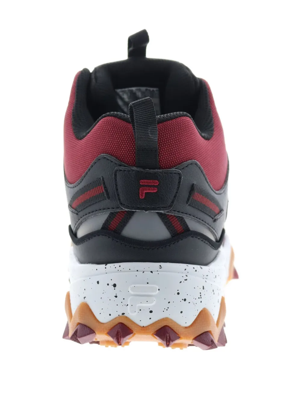 Fila Oakmont Trail Mid "Tawny Port Black Glacier Gray" sneakers Red