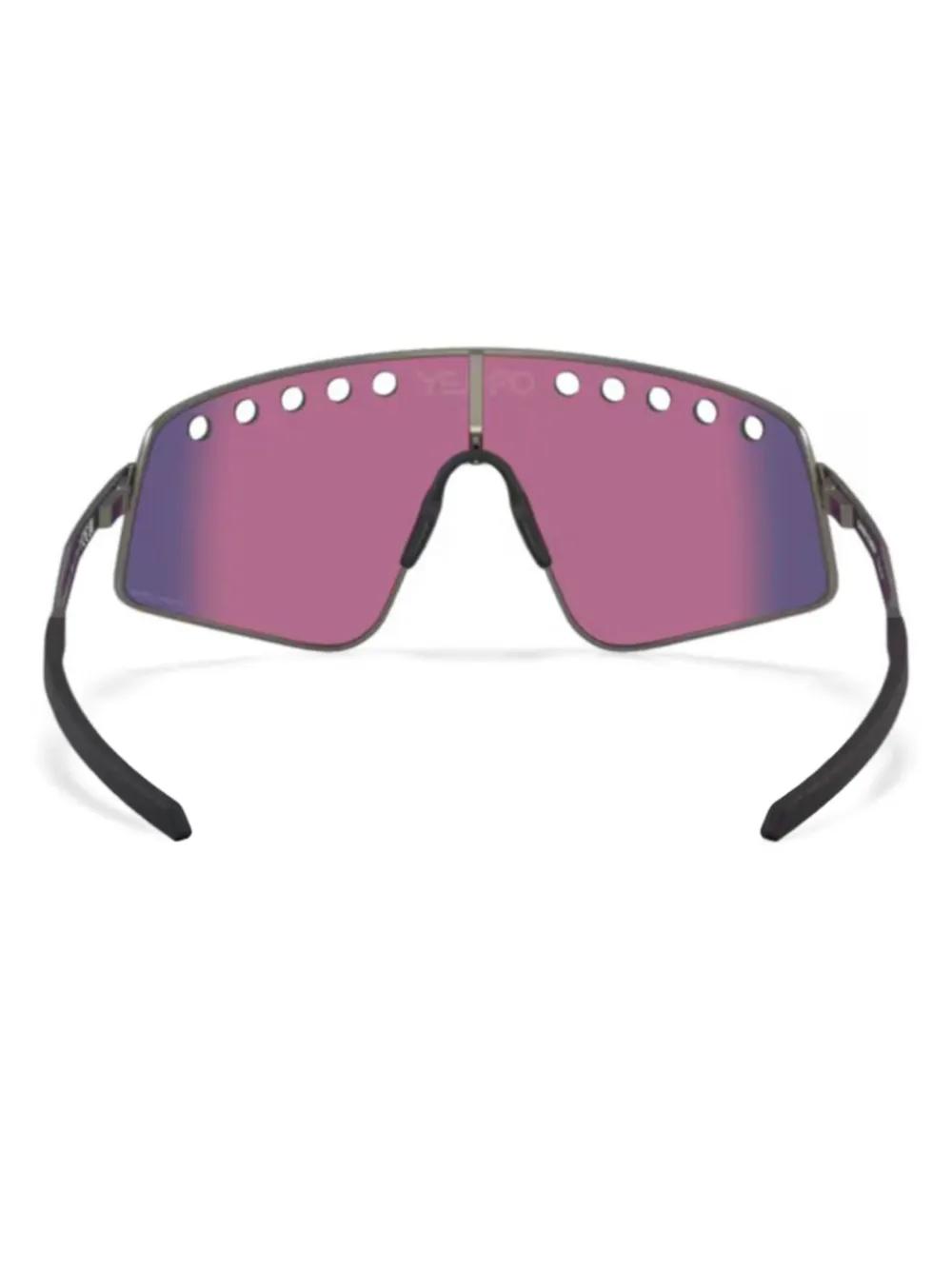Oakley Zonnebril met schild montuur Grijs