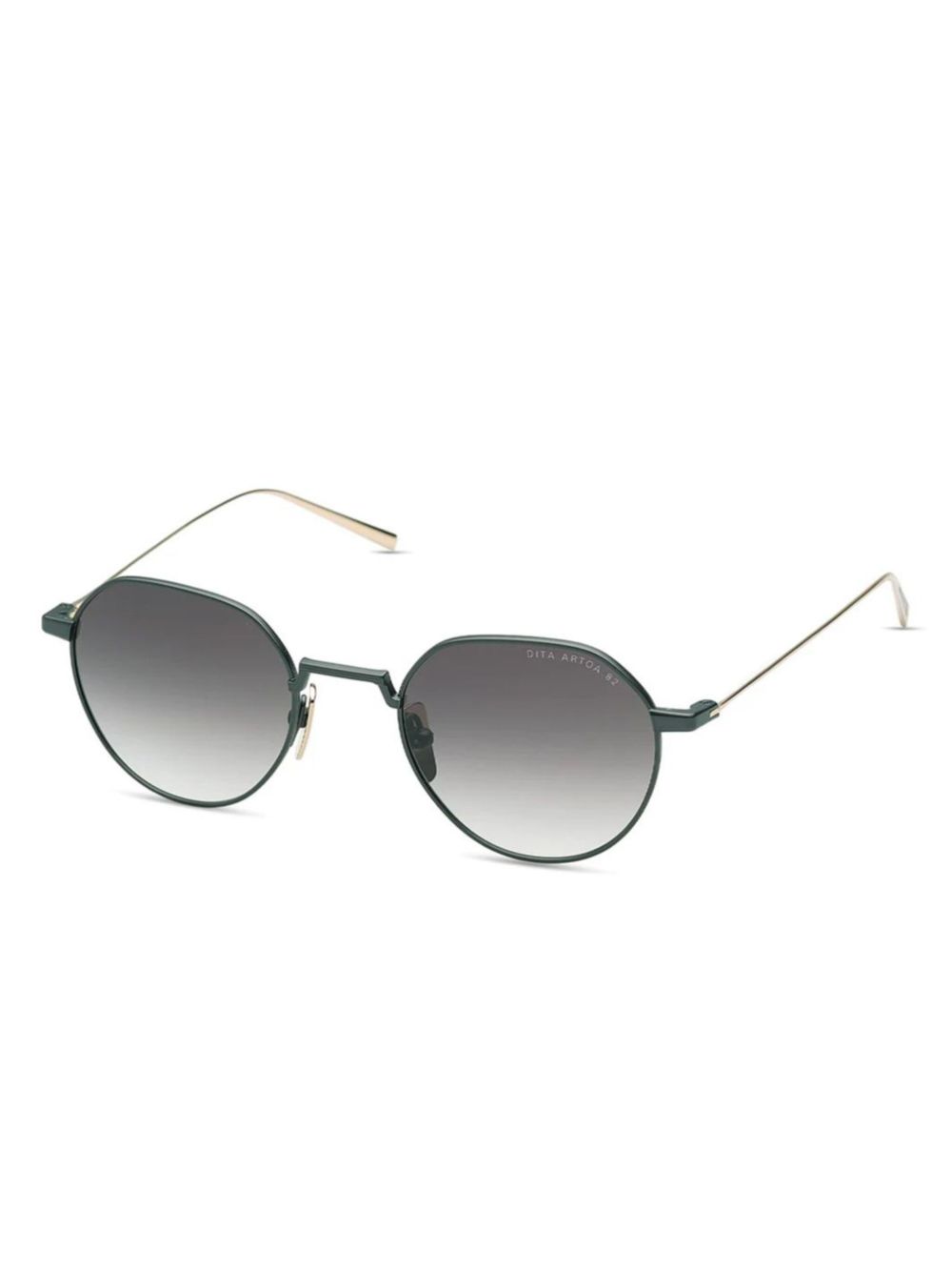 Dita Eyewear Artoa zonnebril met rond montuur - Zwart