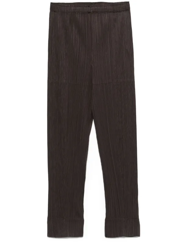 Pleats Please Issey Miyake プリーツ パンツ | グレー | FARFETCH JP