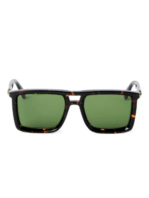 La Ezra Rectangulaire Lunettes de Soleil Rectangulaires pour homme en Brun | Jimmy Fairly FR
