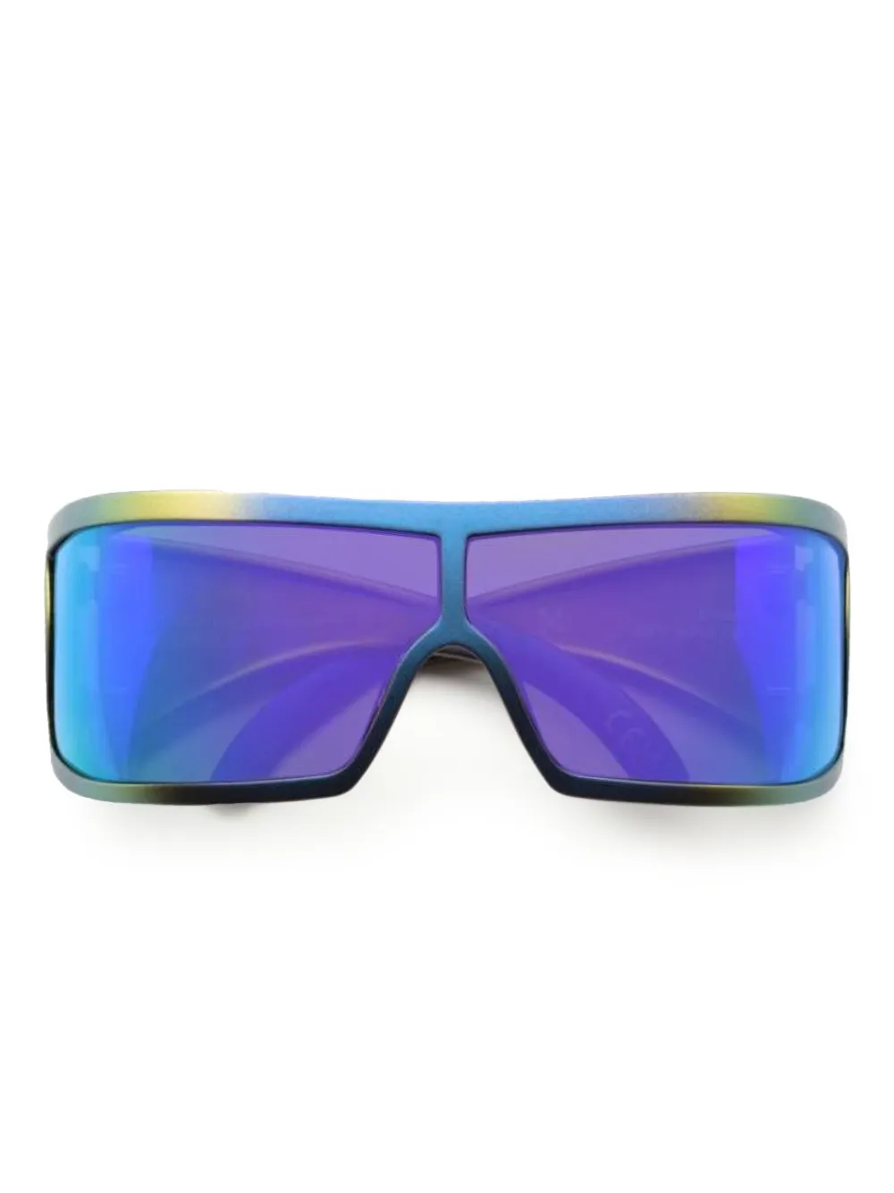 Retrosuperfuture Bones Peridot sunglasses | Black | Image 1