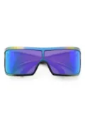 Retrosuperfuture Bones Peridot sunglasses - Black
