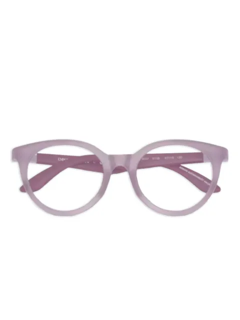 Emporio Armani lentes con armazón redonda