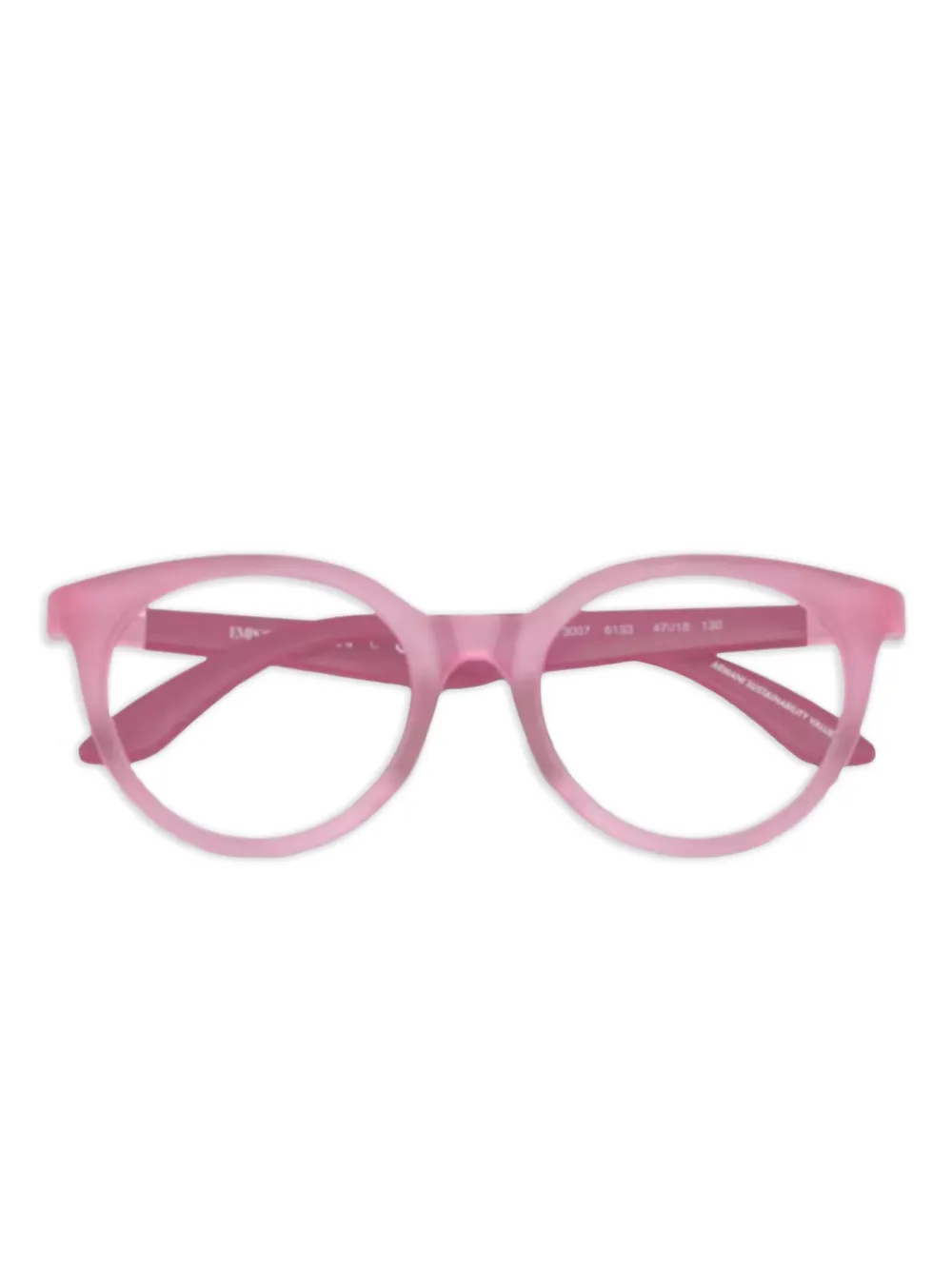 Emporio Armani Occhiali tondi Vista - Rosa