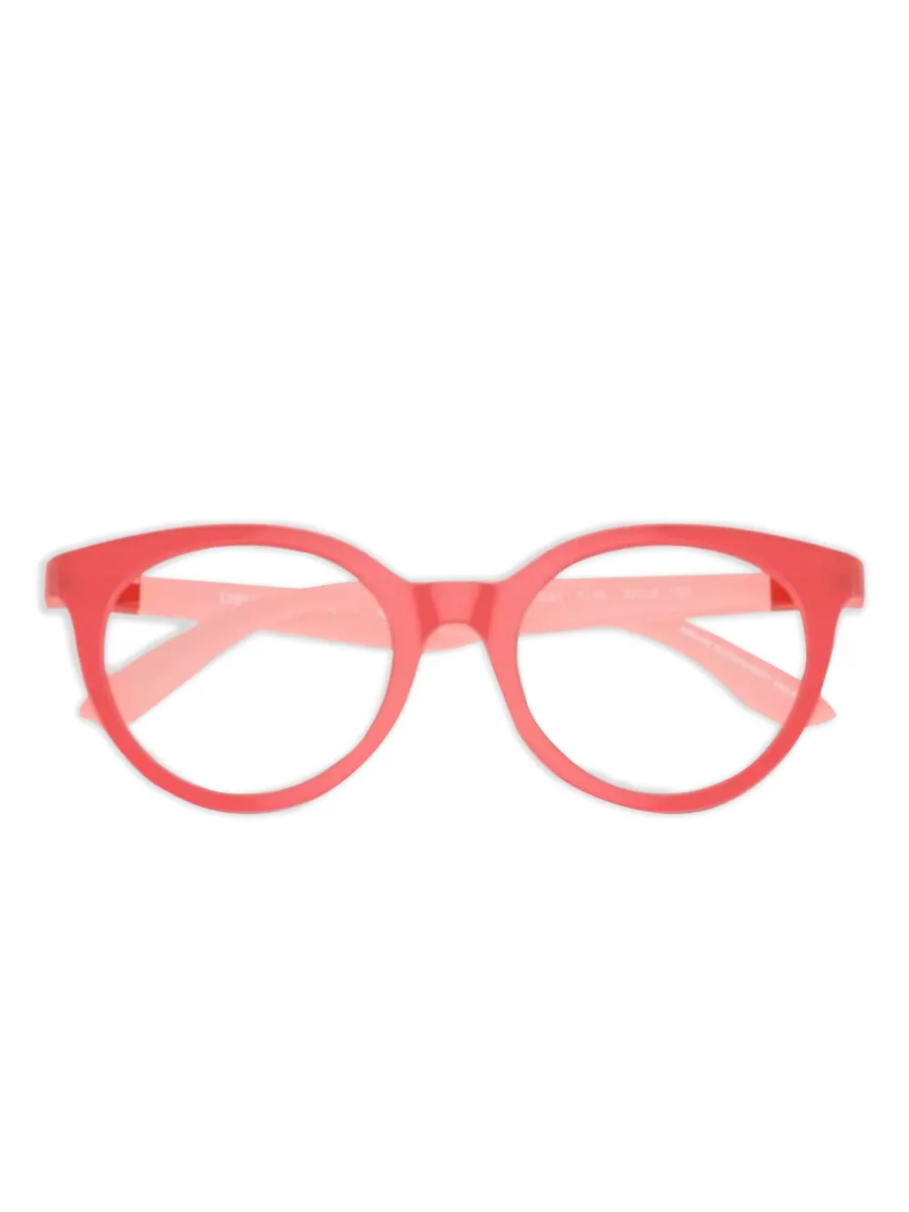 Emporio Armani Kids Occhiali ovali - Rosa