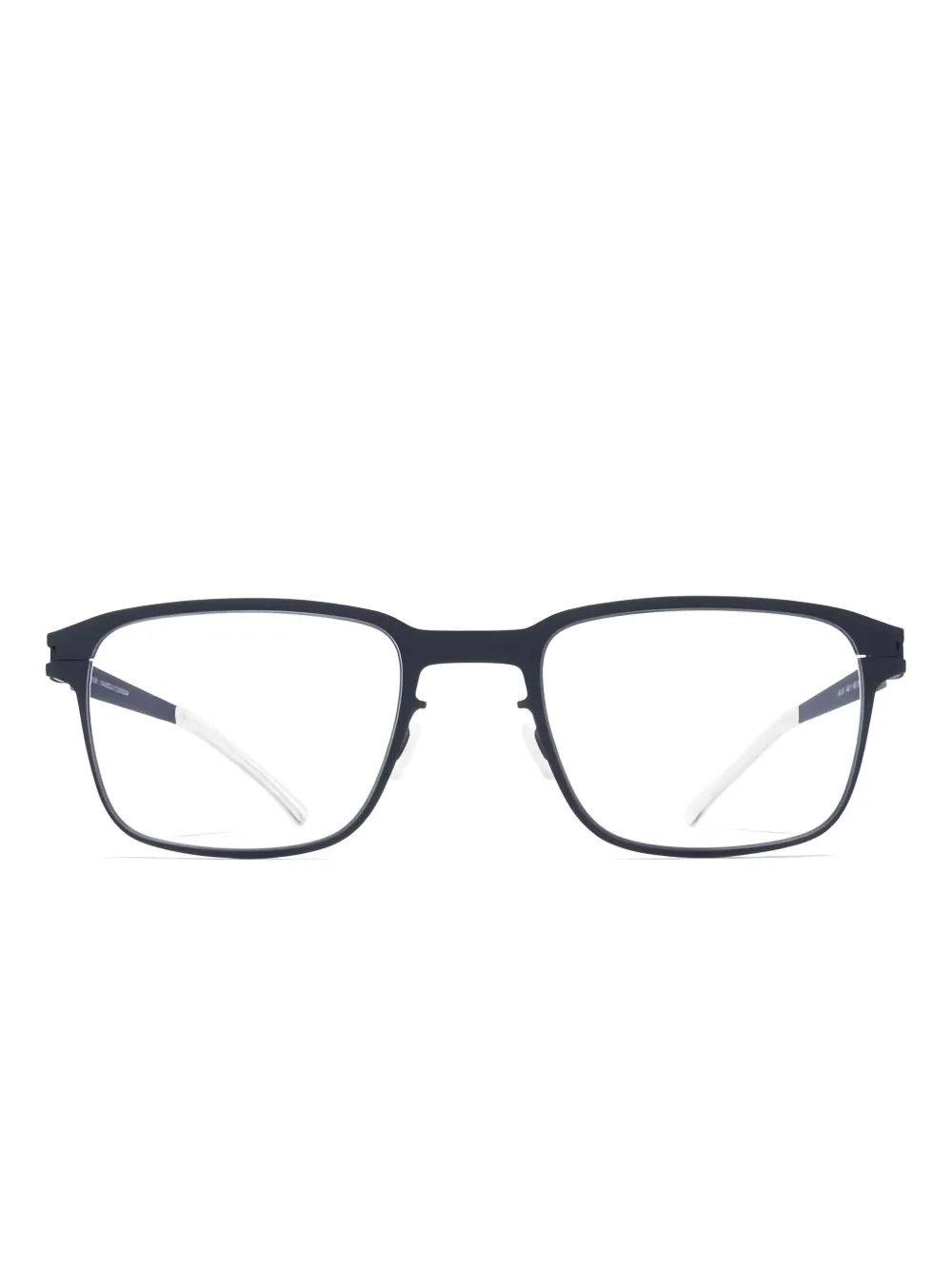 Mykita Edison bril met rechthoekig montuur Zwart