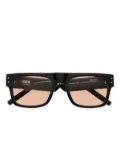 Kaleos Maurer square-frame sunglasses - Black