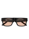 Kaleos Maurer square-frame sunglasses - Black