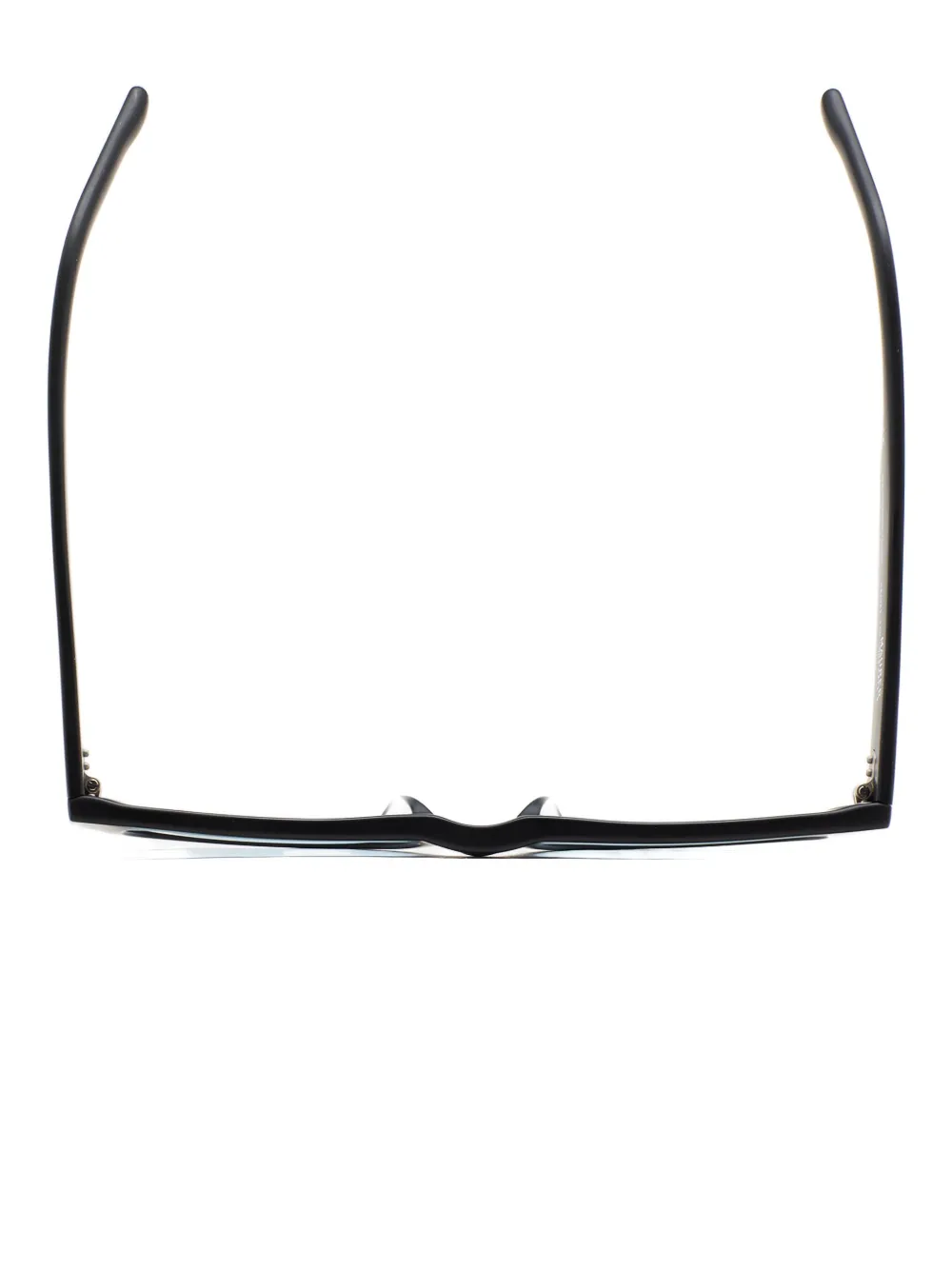 Kaleos Maurer zonnebril met rechthoekig montuur Zwart