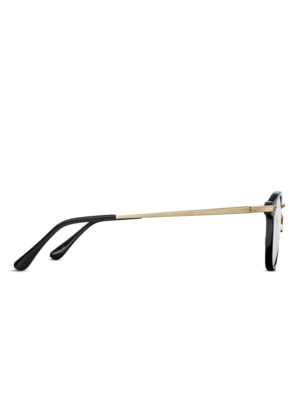 Matsuda square frame glasses - Zwart