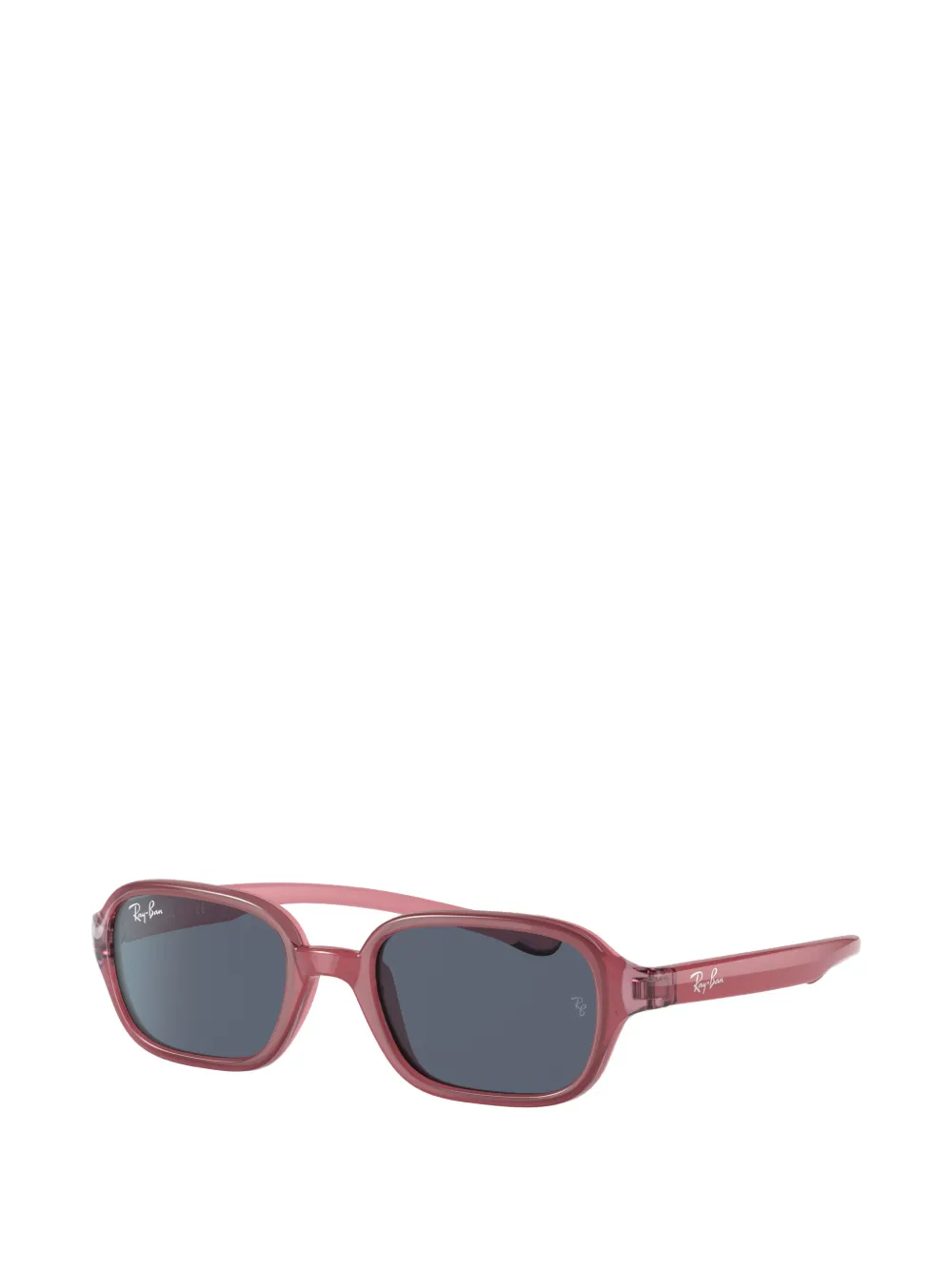 RAY-BAN JUNIOR Zonnebril met rechthoekig montuur Roze