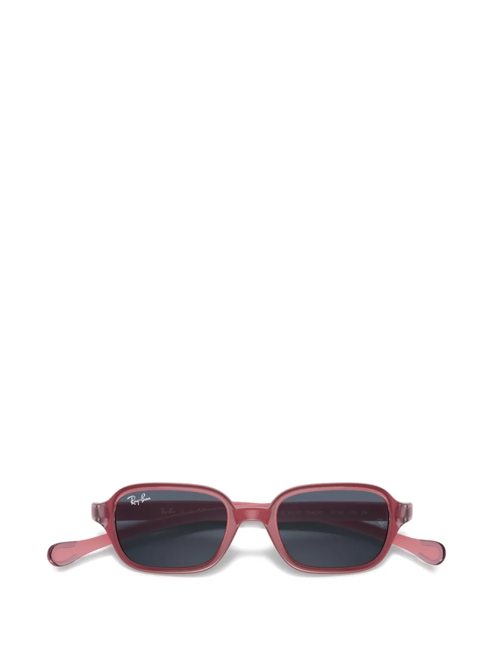 RAY-BAN JUNIOR Zonnebril met rechthoekig montuur Roze
