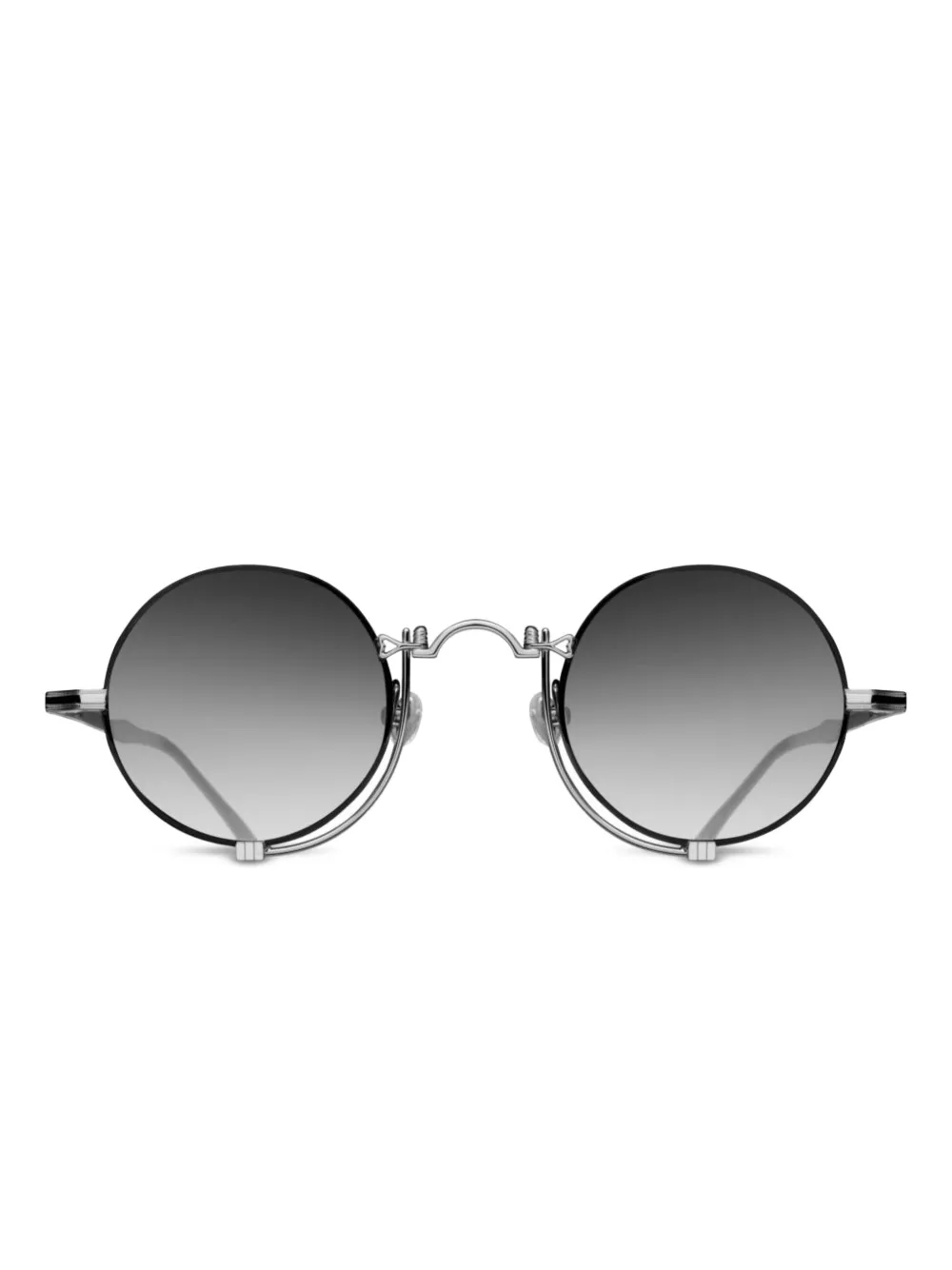 Matsuda Round-frame Sunglasses In Silver