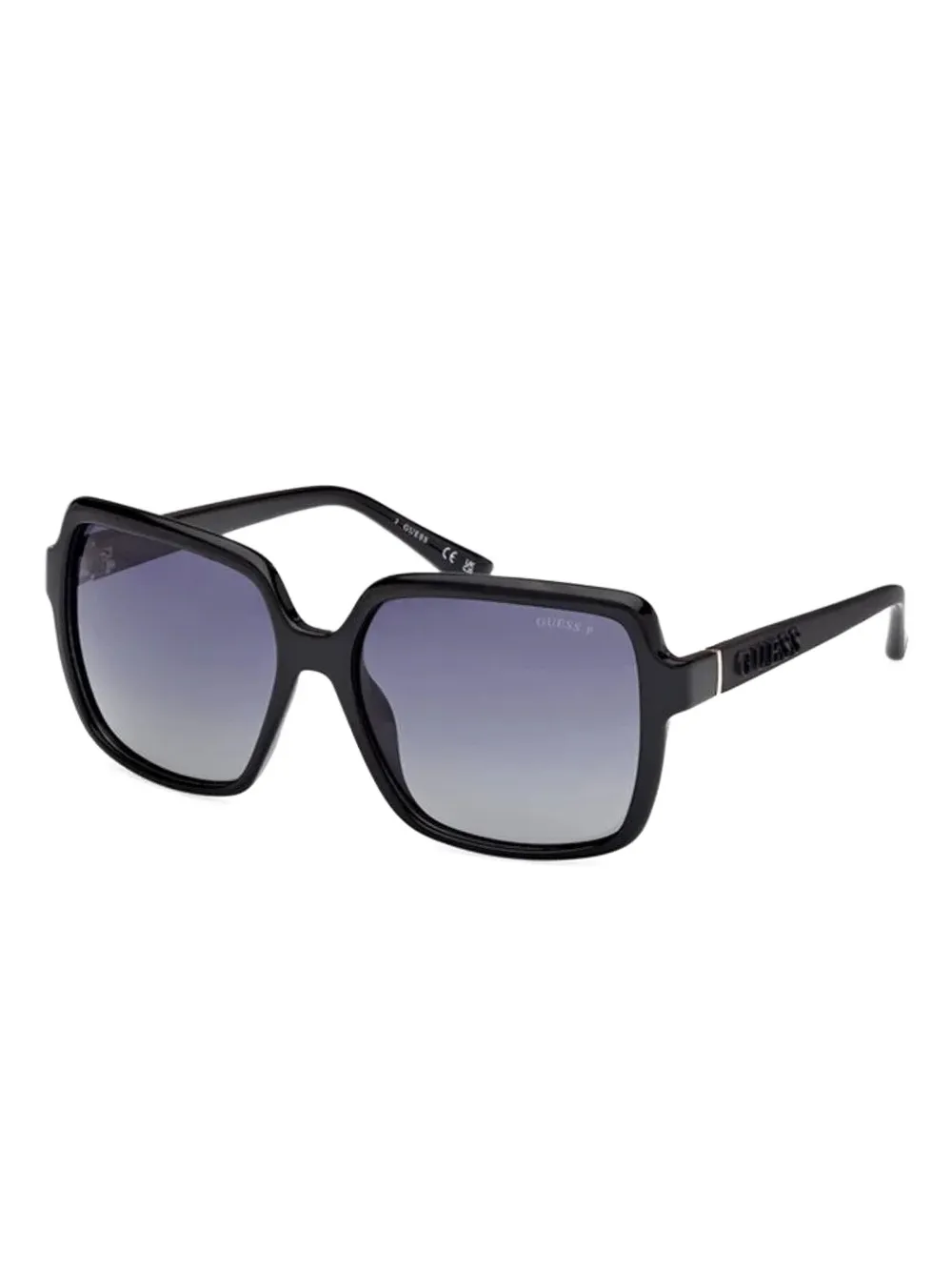 GUESS EYEWEAR square-frame sunglasses - Zwart