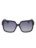 GUESS EYEWEAR square-frame sunglasses - Black